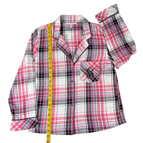 Victoria's Secret Women's Striped Pajama Set Long Sleeve Top & Drawstring Pan XS - Picture 5 of 16